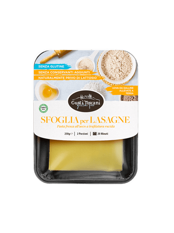 Egg pasta sheets for lasagna